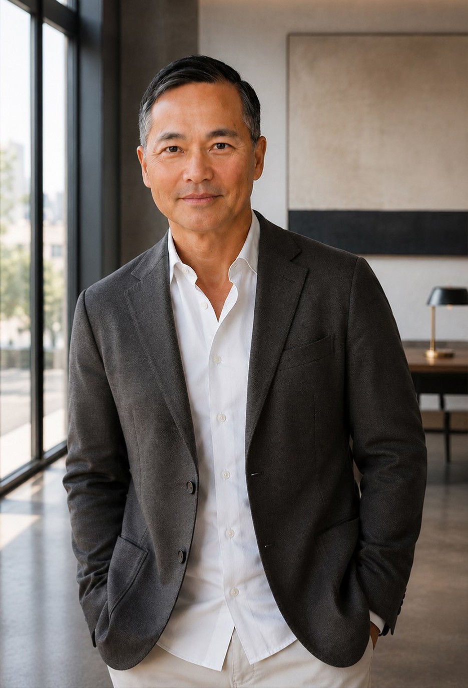 Portrait of Daniel Chai, founder of Sable Therapeutics